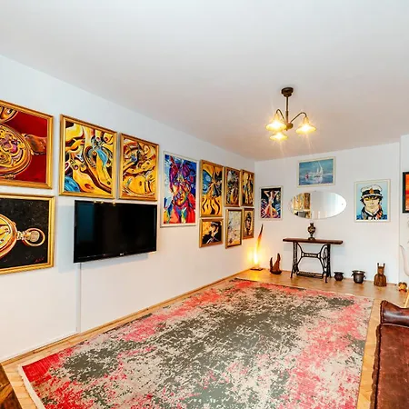 Art With Treasure Hunt, Free Parking & Self Check-in Lejlighed